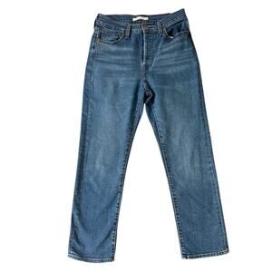 Levi’s Wedgie Straight Blue Jeans Size 29